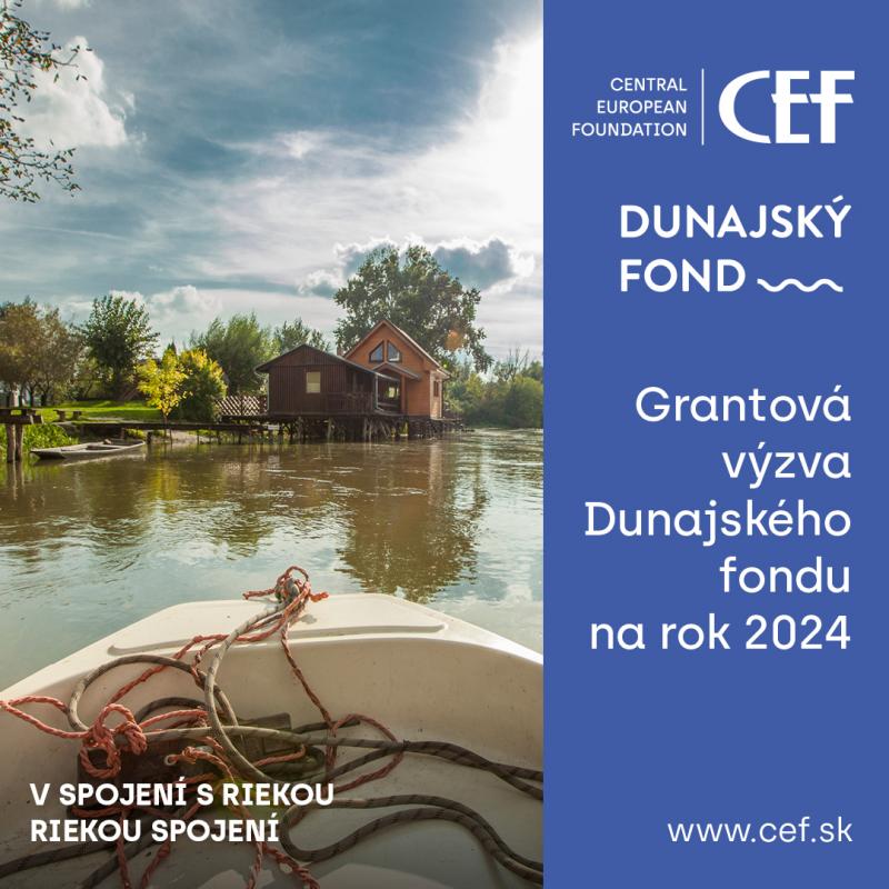 VI. ročník Grantovej výzvy Dunajského fondu je otvorený.